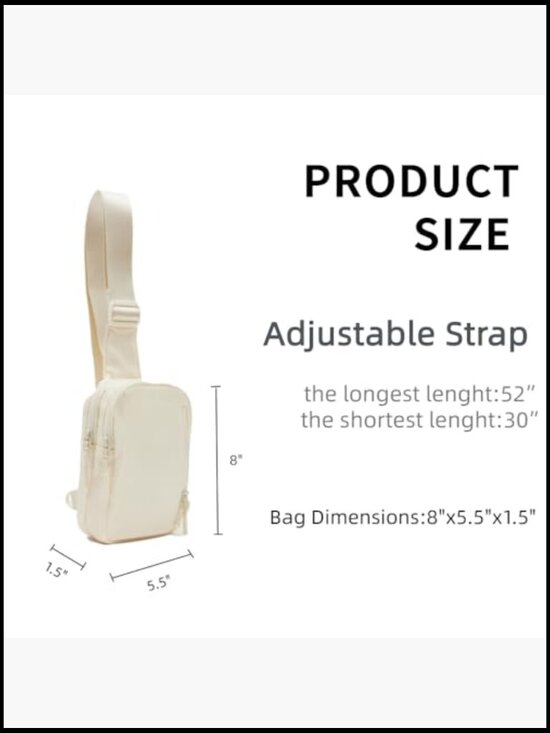 Convertible Sling Backpack Lightweight 3-in-1 Crossbody Daypack Adjustable Strap